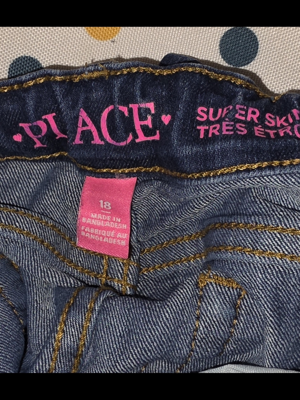 The Children's Place Girls' Denim - Dark Blue & Light Blue - Picture 4 of 6